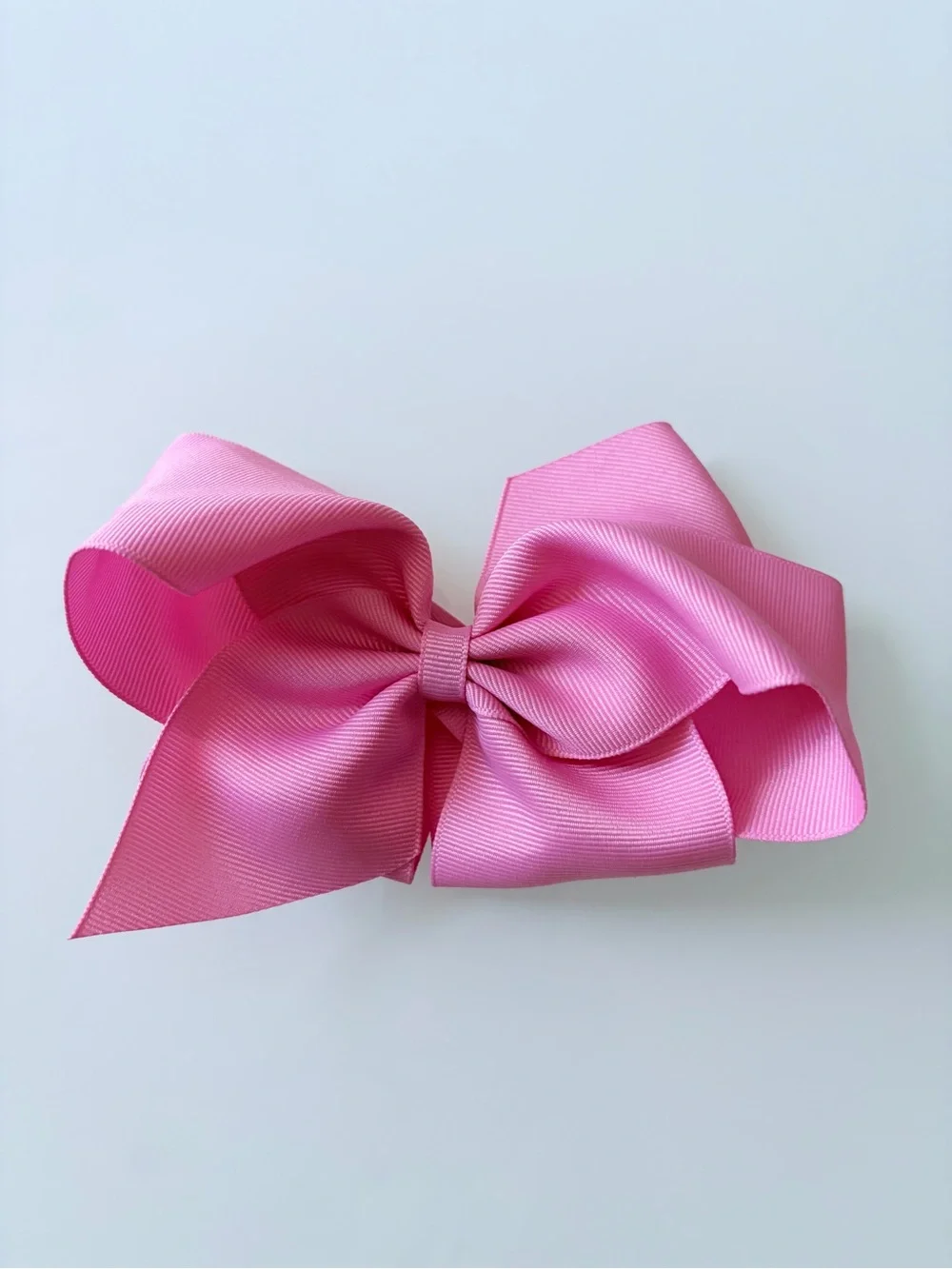 Wee Ones Ribbon Hair Bows - Pink, Hot Pink & Black 3pcs